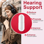 Extra strength tinnitus supplement capsules for ringing ears relief