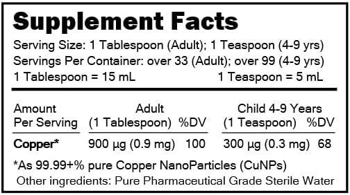MediGOLD True Colloidal Gold Dietary Supplement USA Made Label