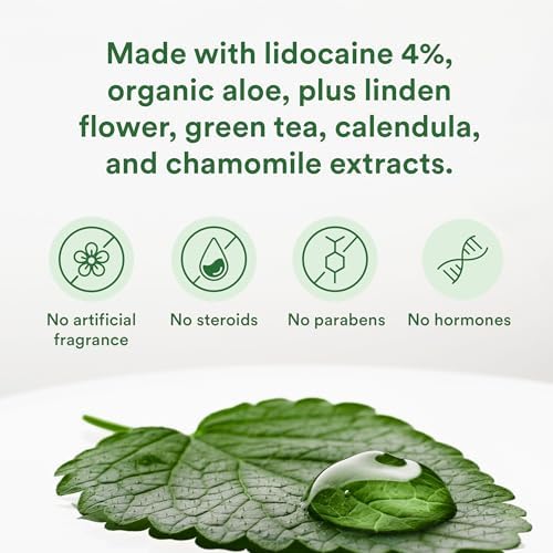Green packaging of Good Clean Love Relief Gel showing ingredients and 1 ounce size.