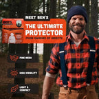 Ben's insect shield jacket with elasticized cuffs