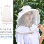 Two pack premium mosquito netting for outdoor use