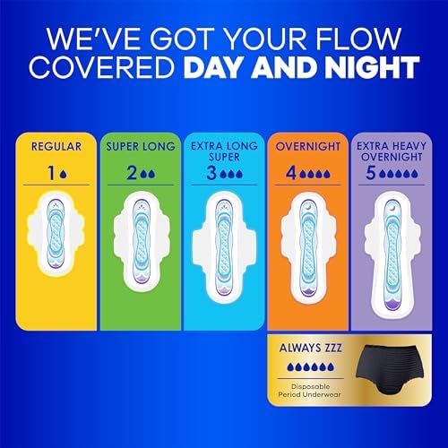 Always Ultra Thin unscented sanitary napkins pack of 58 pads