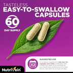 Nutrivein Resveratrol vegetable capsules close up