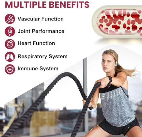 Antioxidant joint function and cognitive health vegan softgels lifestyle presentation