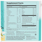 Sunwarrior Tahitian Vanilla collagen powder tub showing 20 servings size