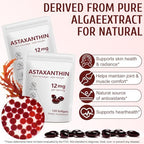 Gluten free soy free non GMO astaxanthin dietary supplement lifestyle showcase