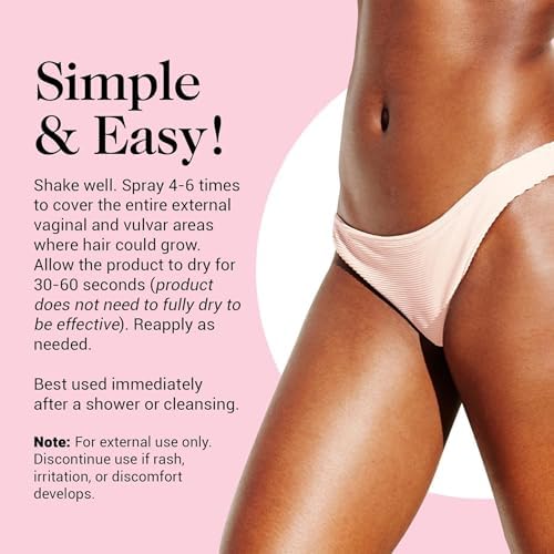 Back label of Kushae natural spray showing aluminum free and talc free ingredients