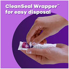 Tampax Pocket Radiant super absorbency individual packaging