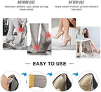 Comfort shoe fillers for men and women in a four pair value pack for loose footwear