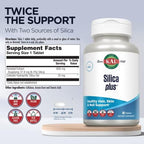 KAL Silica Plus quick dissolve tablets container demonstrating authentic USA packaging
