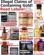 EnerGold Monoatomic Gold ORMUS glass jar texture