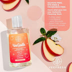 Transparent gel texture of VeeFresh feminine hygiene wash