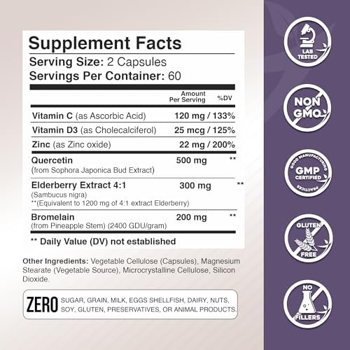 Gade Nutrition 5 in 1 seasonal health complex bottle placed upright.