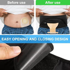 FSUHHIAD moisture-wicking hernia prevention belt closure mechanism close up