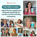 VoomVaya intimate moisturizing formula supplement bottle for women over 40.