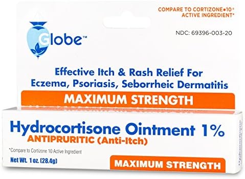 USA imported Globe Pharmacy anti-itch ointment for inflammation and redness.