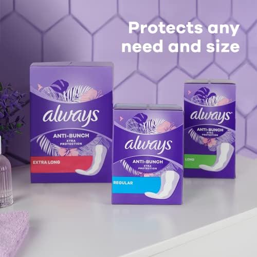 Always Xtra Protection unscented liners jumbo pack for sensitive skin