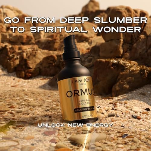 I Am Joy Co. Ormus Gold Oil Monoatomic mineral supplement bottle