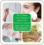 Zone Protects premium USA imported bug repellent wipes for kids and sensitive skin