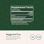 Global Healing Center QuerceFIT phytosome technology supplement capsule count display