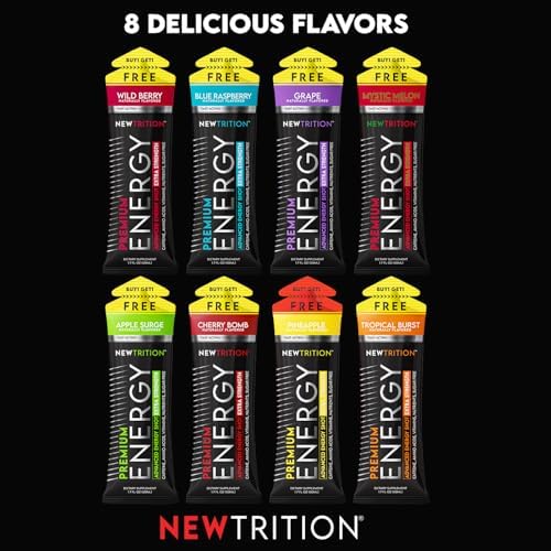 Authentic USA imported NewTrition energy shots for endurance and mental clarity.