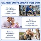 Nextdia Liposomal Calcium AKG ingredients and health benefits
