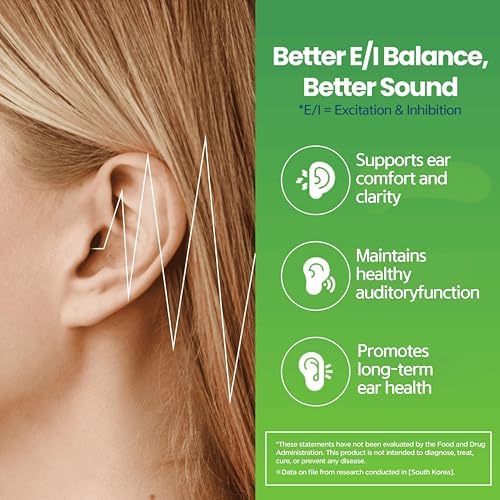 Invivotec Healthear botanical formula capsules for inner ear health and balance