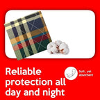 AbsorbEase 34 inch by 36 inch bed pads on a mattress