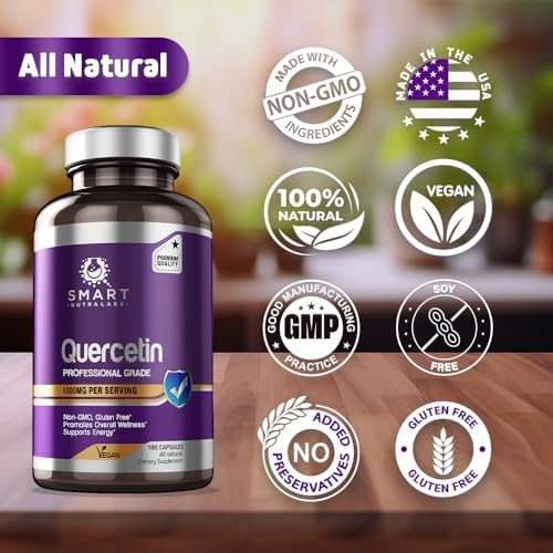 Smart Nutra Labs clean non GMO and gluten free certification logos highlighted on the packaging