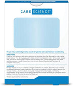 Care Science 2 inch by 3 inch sterile hydrogel dressing dimensions.