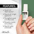 Professional thick formula nail glue for silk wraps and tips