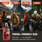 Ben's twenty percent Picaridin formula clear protective spray bottle.