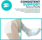 Packaging of the Medcore Fix Tubular Net Bandage showing size 4 specifications.