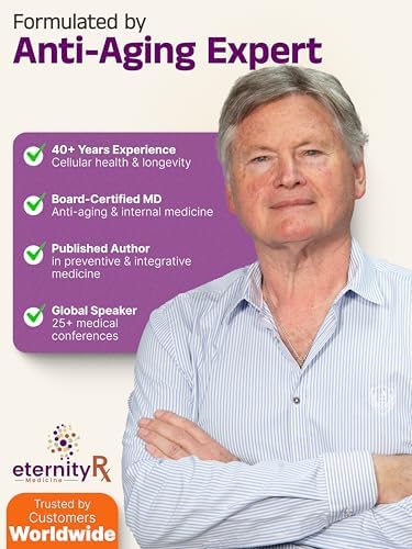 Eternity Medicine Rx dietary supplement packaging showing safety seal and directions for use