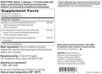 SFI Health Klaire Labs Bioflavonoid Complex vegetarian capsules bottle showing complete supplement facts table.