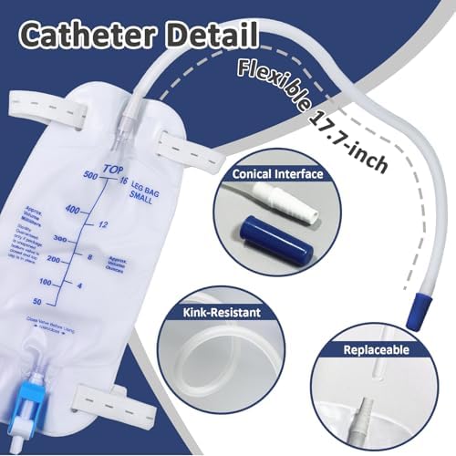 5-pack Opstra Yee medical leg bags for travel