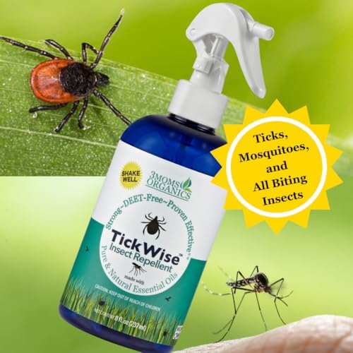 Authentic 3Moms Organics plant based bug repellent for kids and dogs