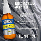 Sovereign Silver bio active silver hydrosol vertical spray bottles showing fine mist applicator tip.
