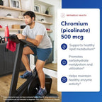 Side panel of hypoallergenic chromium supplement displaying clean ingredients list and vegetarian capsule details.