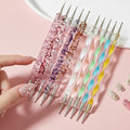 Petutu 10 piece nail dotting tools set front view
