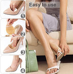 Yivckom reusable and washable silicone foot pads for long-term high heel comfort.