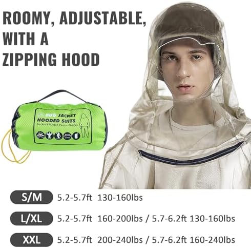 2win2buy mosquito suit gloves and socks accessories