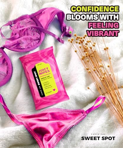 Portable ten count feminine wipe pack for travel and gym use.