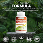 Authentic imported USA beauty and health supplement Best Naturals Chromium Picolinate