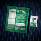 Authentic Last Call imported morning after wellness packaging for hangover relief
