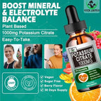 Vita Letuo highly absorbable potassium drops raspberry flavor ingredients list
