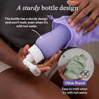 PurComfy portable bidet with 14-hole angled nozzle extended.