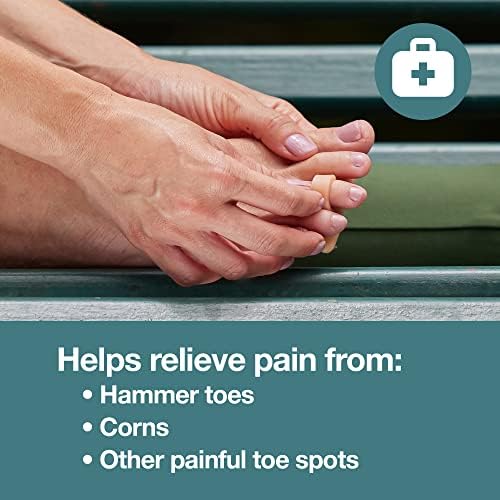Soft gel toe corrector splints for hammertoe alignment and pain relief
