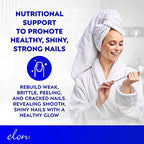 Biotin supplement for nails and hair growth vitamins to rebuild brittle nails