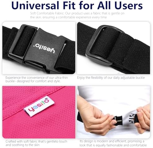 Yesito adjustable waist strap detail for customized post-operative fit
